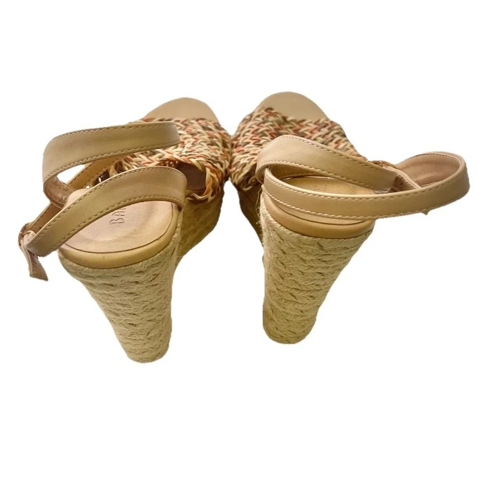 Bamboo Wedge Heels Size 8 Sandals Shoe Accessory Women‎ Clothing